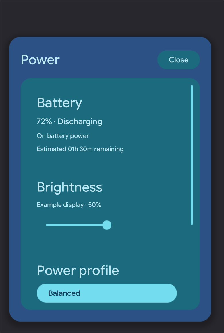 Power production visual-test fixture
