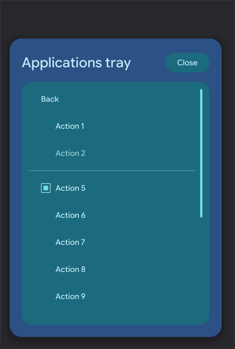 Tray production visual-test fixture