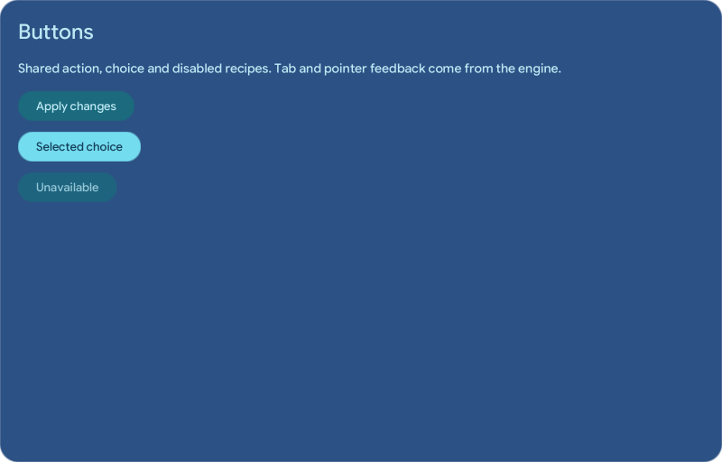 Buttons, default; native renderer capture